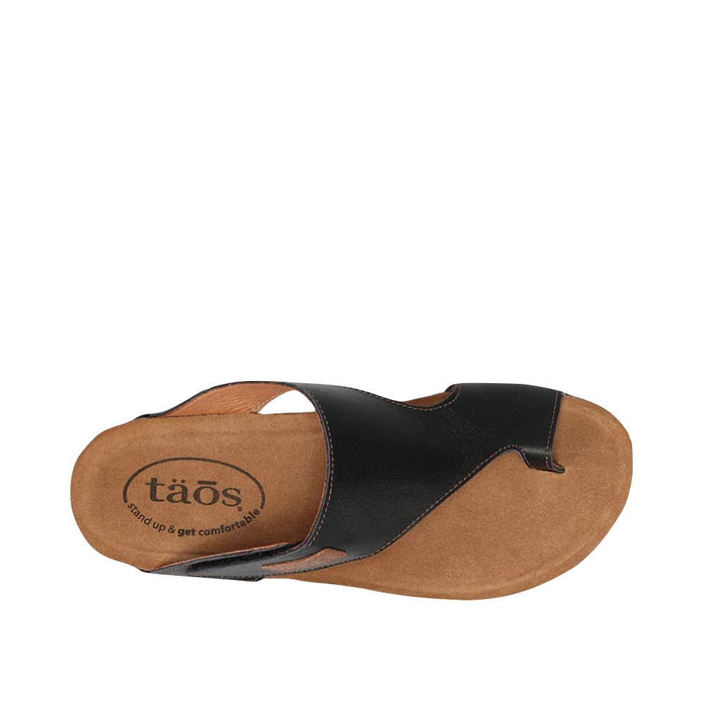 Top-down view of Taos Loop Slide Thong Sandal for women.