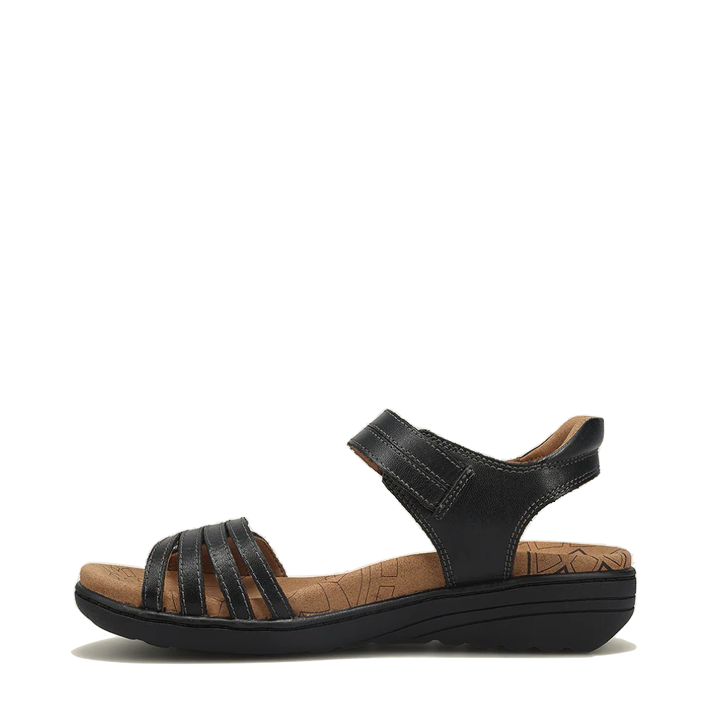 Side (left) view of Taos Mellow Sandal for women.