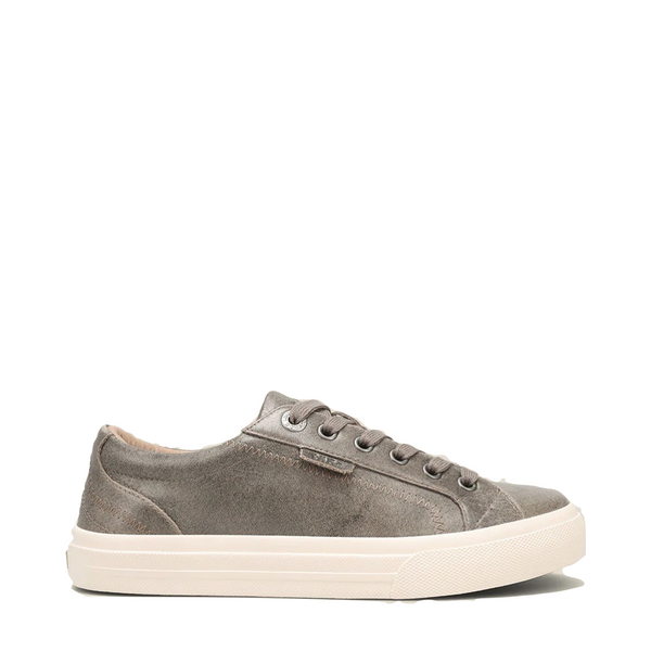 Taos Women's Plim Soul Luxe Leather Lace Sneaker (Olive Fatigue)