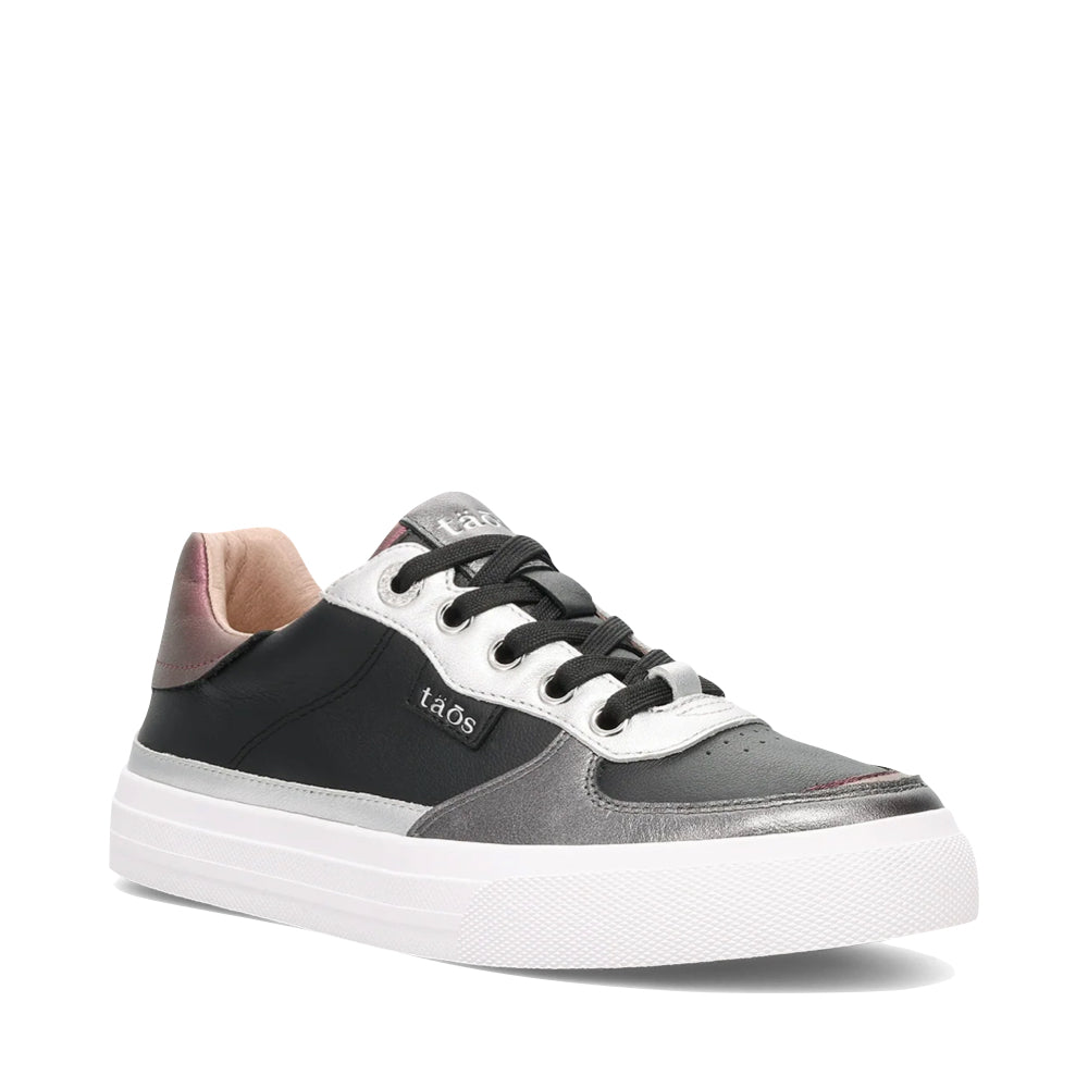 Mudguard and Toe view of Taos Pop Soul Sneaker for women.