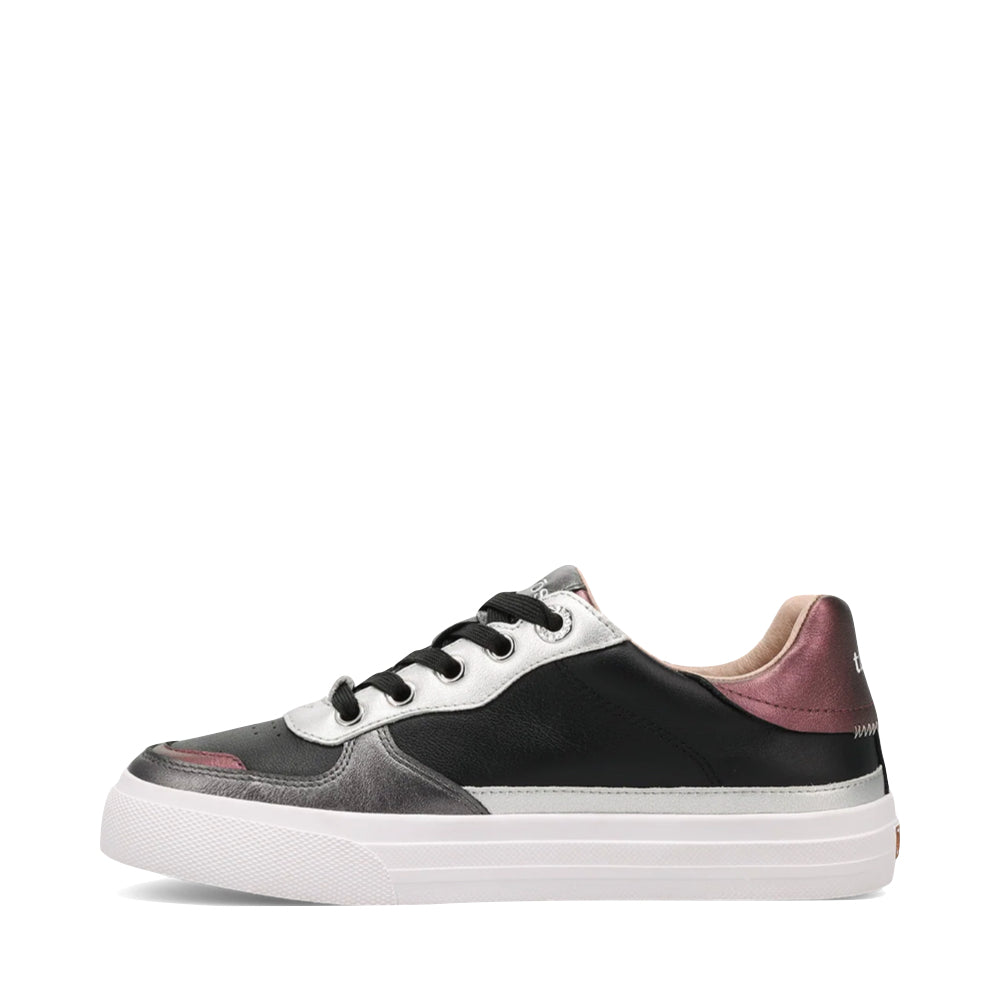 Side (left) view of Taos Pop Soul Sneaker for women.