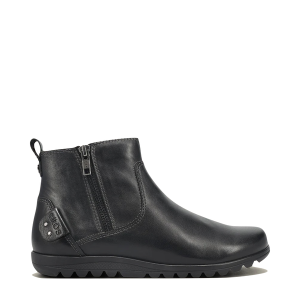 Taos Women's Select Leather Dual Side Zip Boot in Black