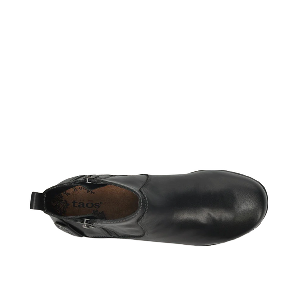 Taos Women's Select Leather Dual Side Zip Boot in Black