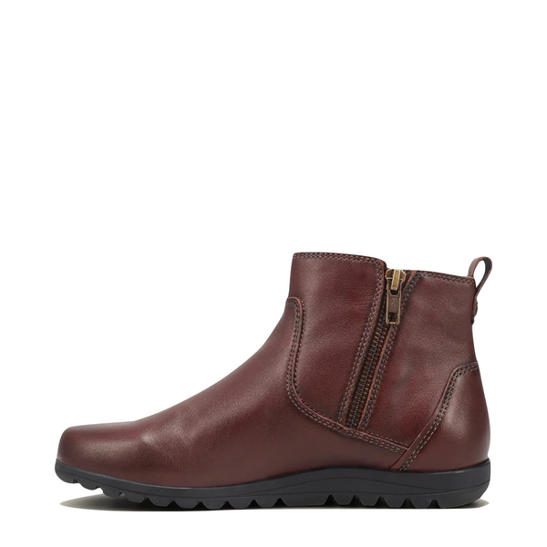Taos Women's Select Leather Dual Side Zip Boot in Whiskey