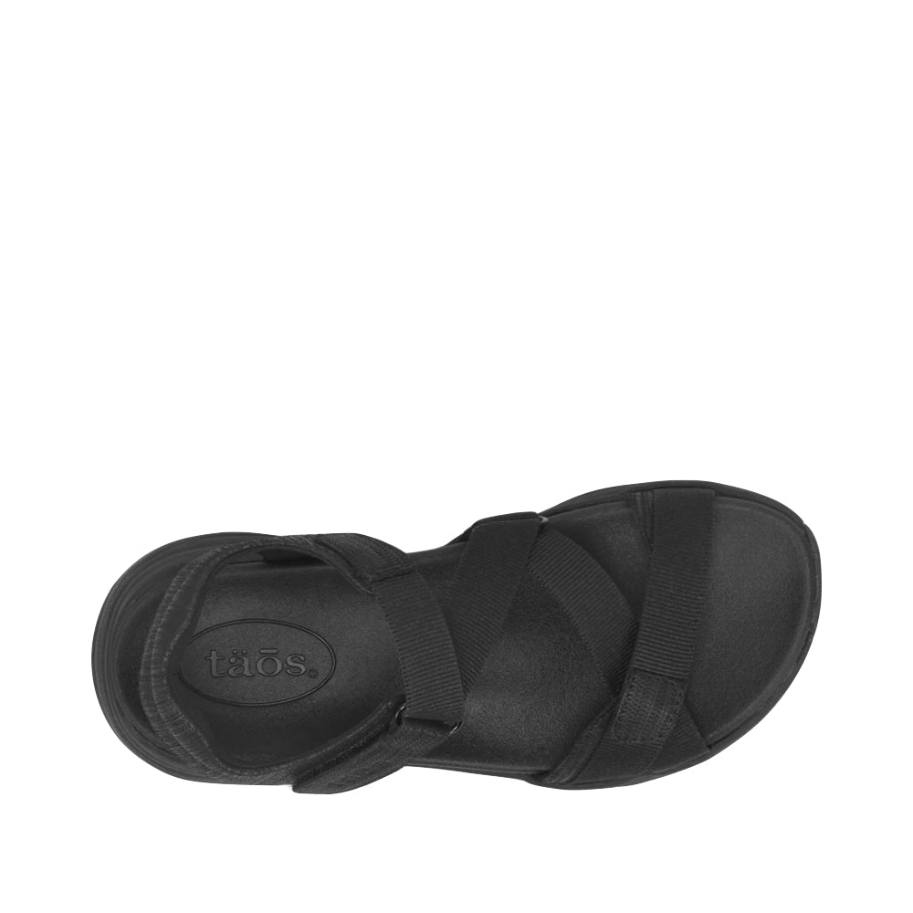 Top-down view of Taos Super Z Sandal for women.