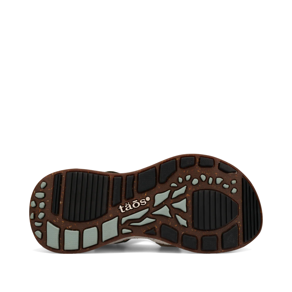 Bottom view of Taos Super Z Sandal for women.