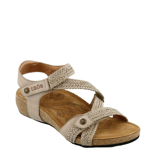 Toe view of Taos Trulie Strap Sandal for women.