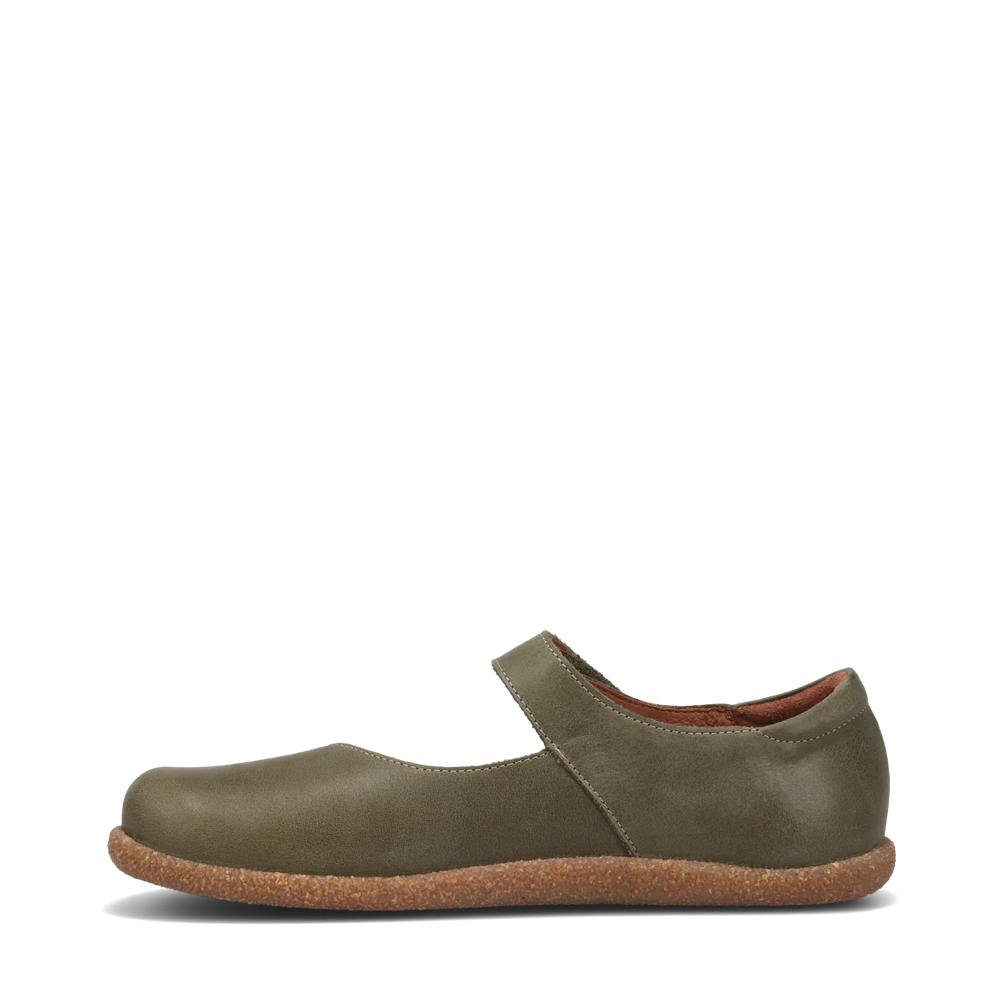 Side (left) view of Taos Ultimate Mary Jane Strap Shoe for women.