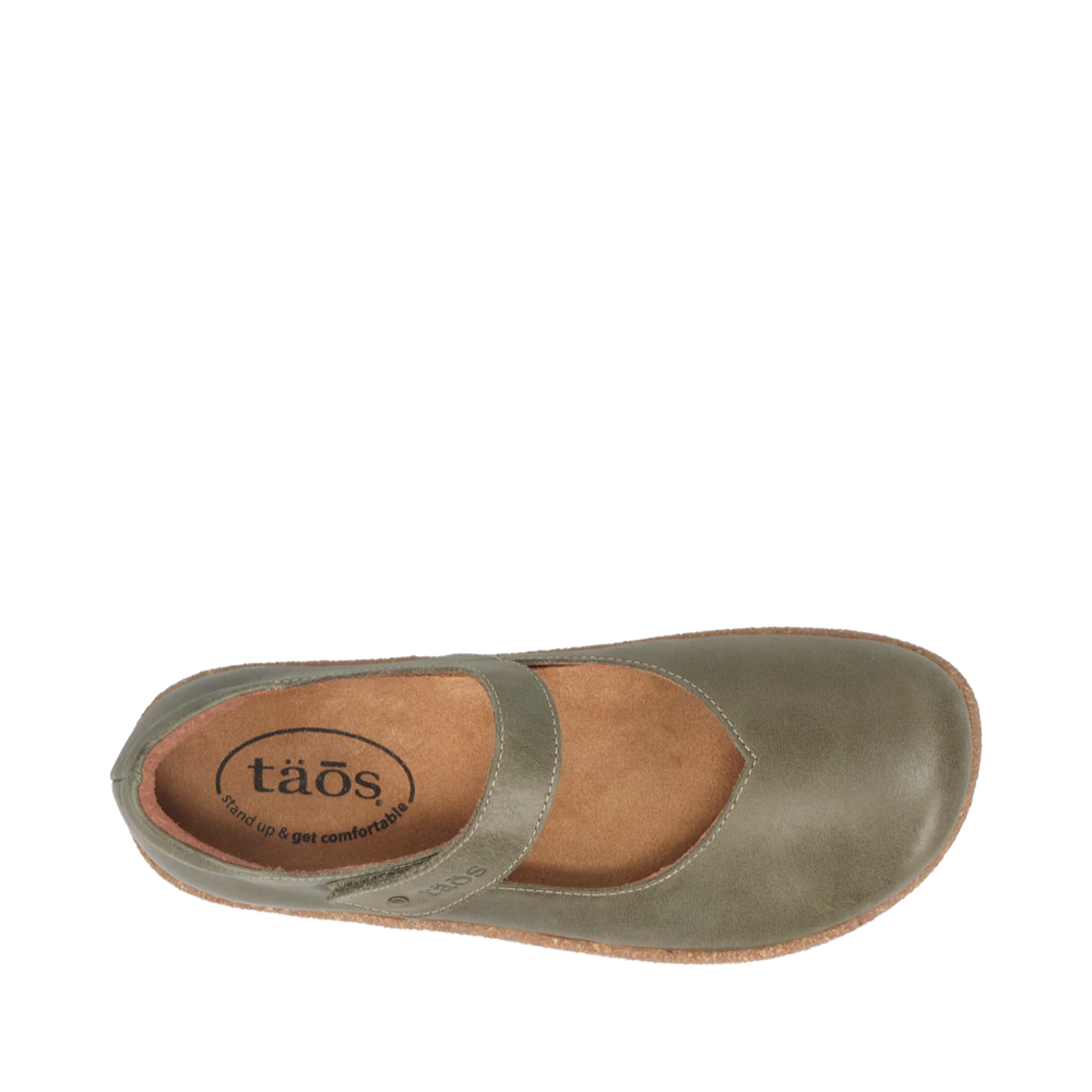 Top-down view of Taos Ultimate Mary Jane Strap Shoe for women.