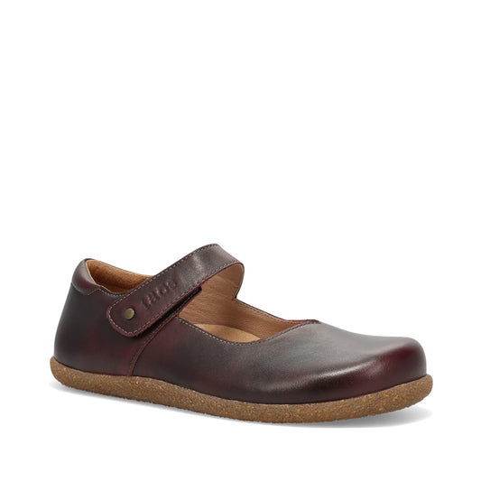 Mudguard and Toe view of Taos Ultimate Mary Jane Strap Shoe for women.