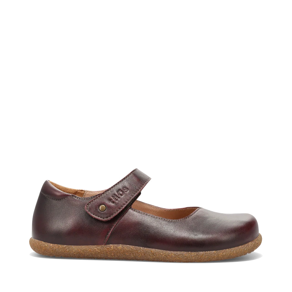 Side (right) view of Taos Ultimate Mary Jane Strap Shoe for women.