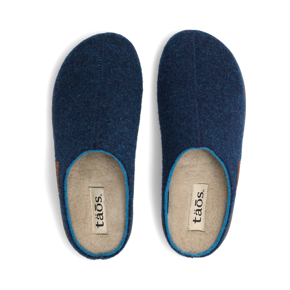 Top-down view of Taos Woolness Clog for women.