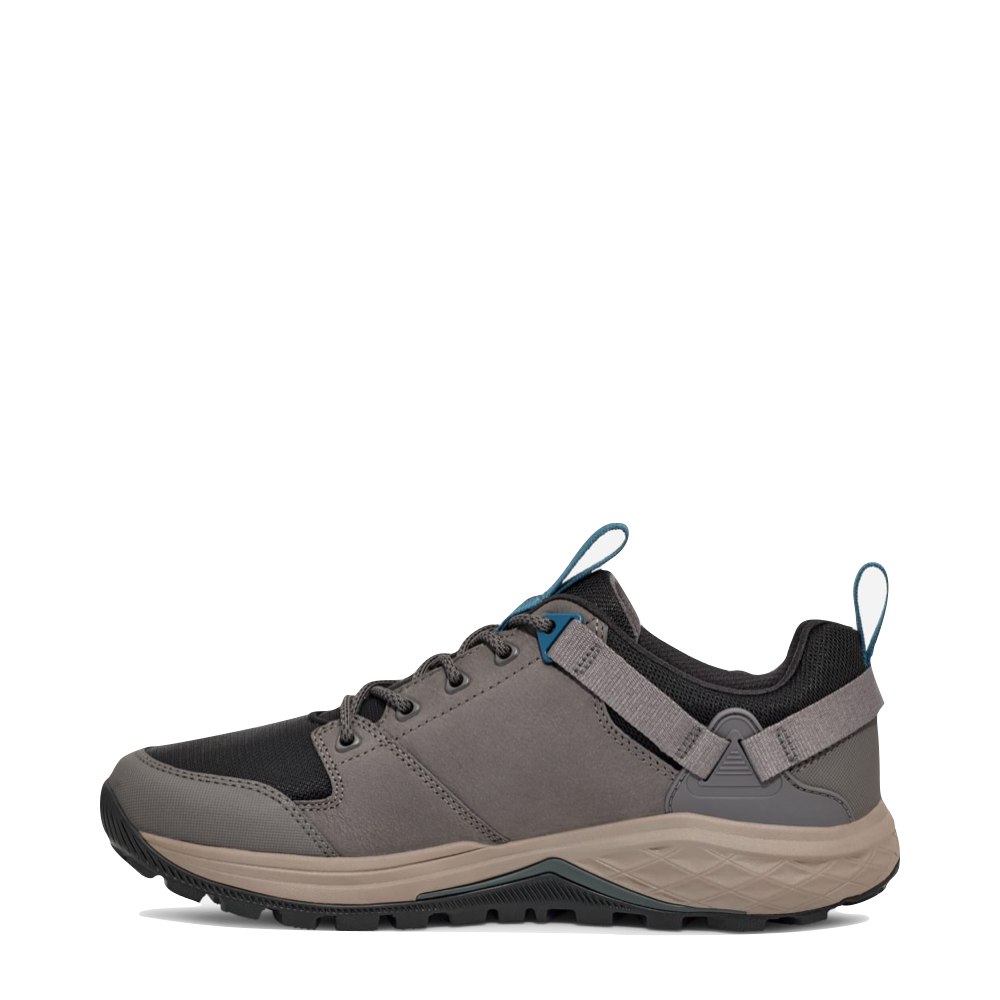 Teva Men's Grandview Low GTX Hiking Shoe (Dark Gull Grey/Blue Coral)