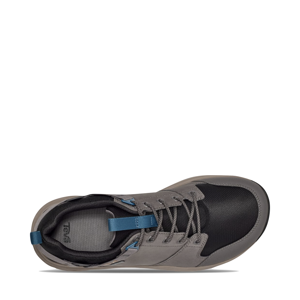Teva Men's Grandview Low GTX Hiking Shoe (Dark Gull Grey/Blue Coral)