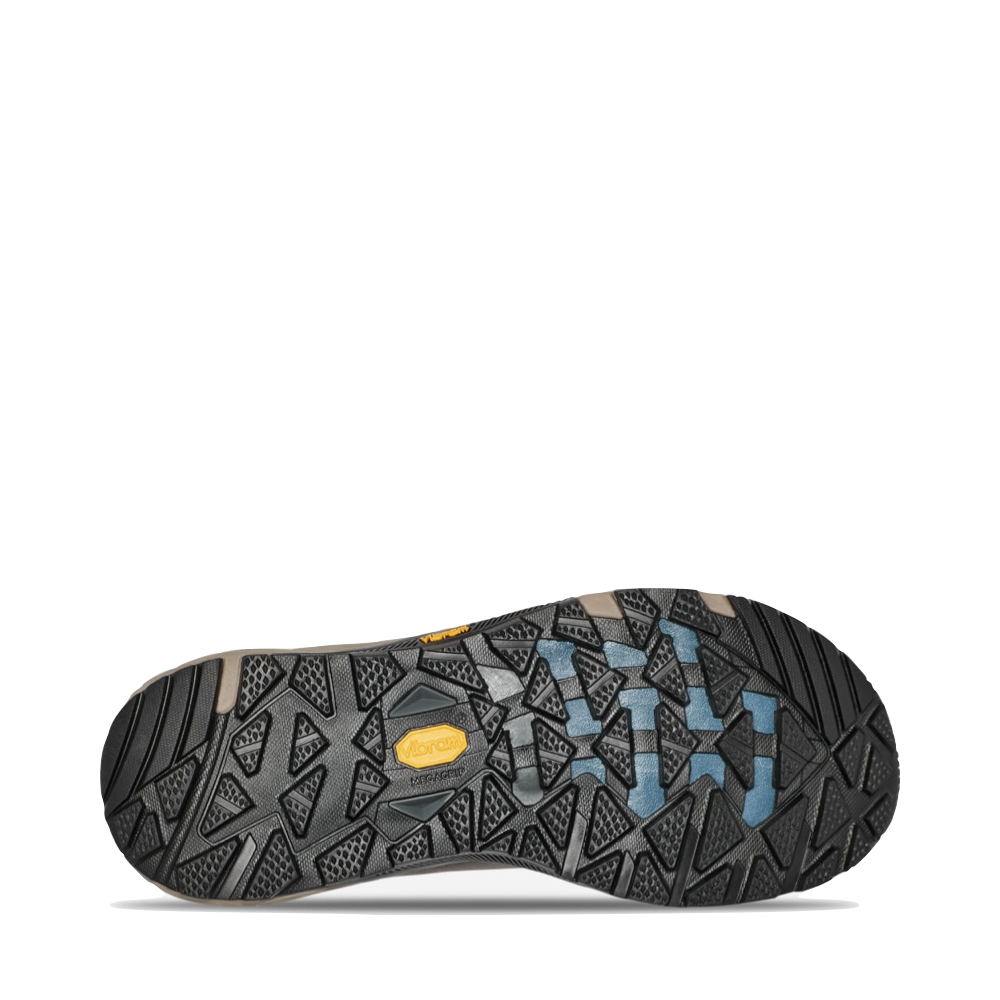 Teva Men's Grandview Low GTX Hiking Shoe (Dark Gull Grey/Blue Coral)