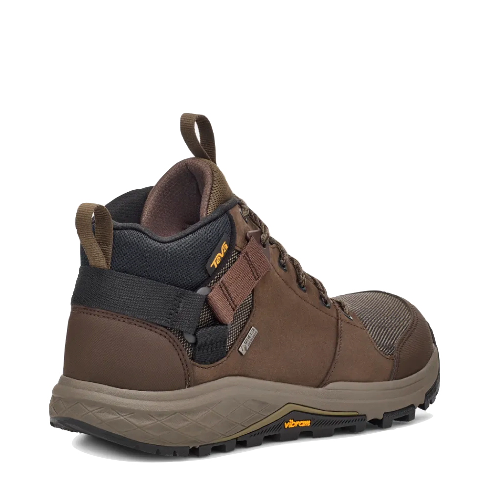 Heel view of Teva Grandview Mid GTX Waterproof Hiker for men.