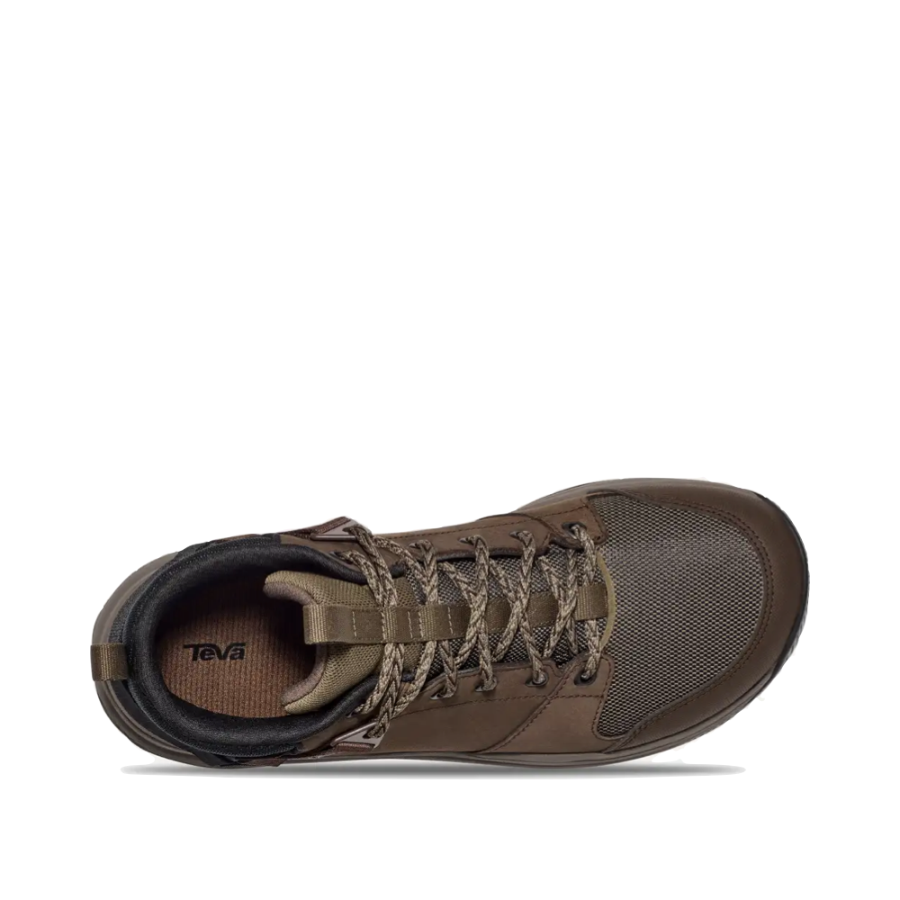 Top-down view of Teva Grandview Mid GTX Waterproof Hiker for men.