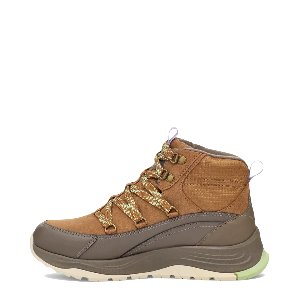 Side (left) view of Teva Aurois Warm Lined Waterproof Boot for women.