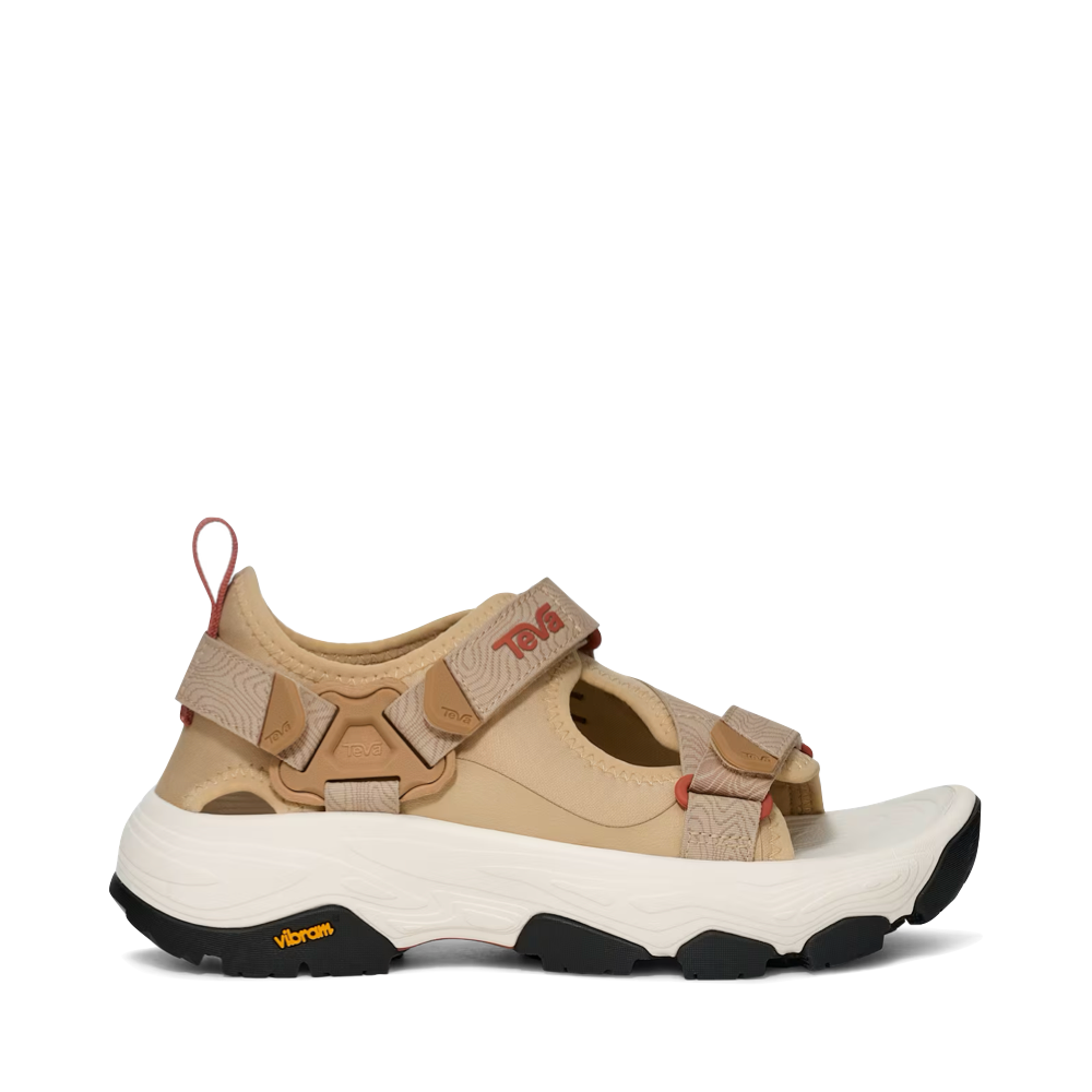 Side (right) view of Teva Grandview Max Hiking Sandal for women.