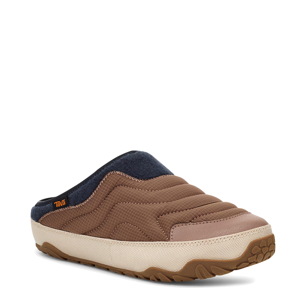 Mudguard and Toe view of Teva ReEMBER Terrain Slip On Clog for women.