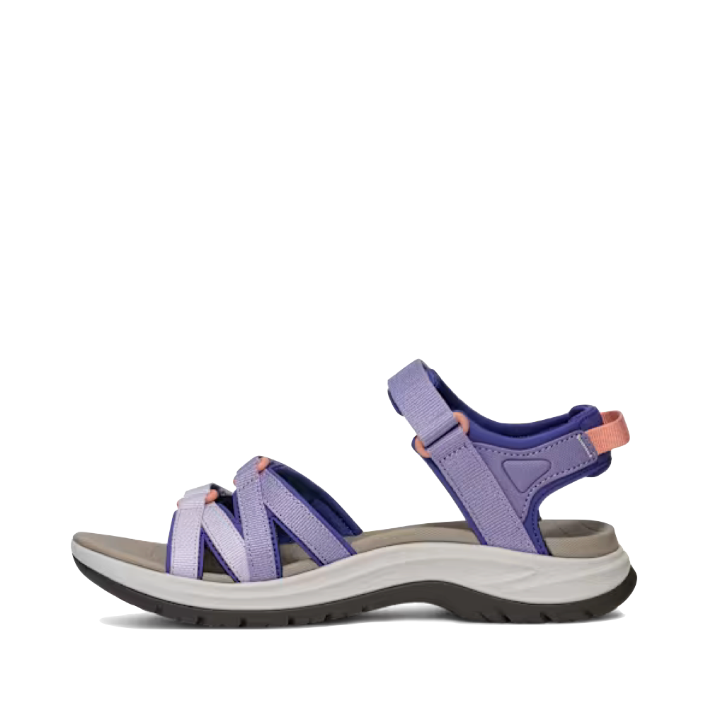 Side (left) view of Teva Tirra Sport Hiking Sandal for women.