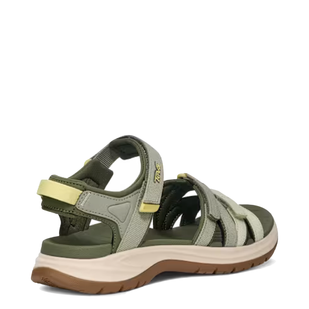 Heel view of Teva Tirra Sport Hiking Sandal for women.