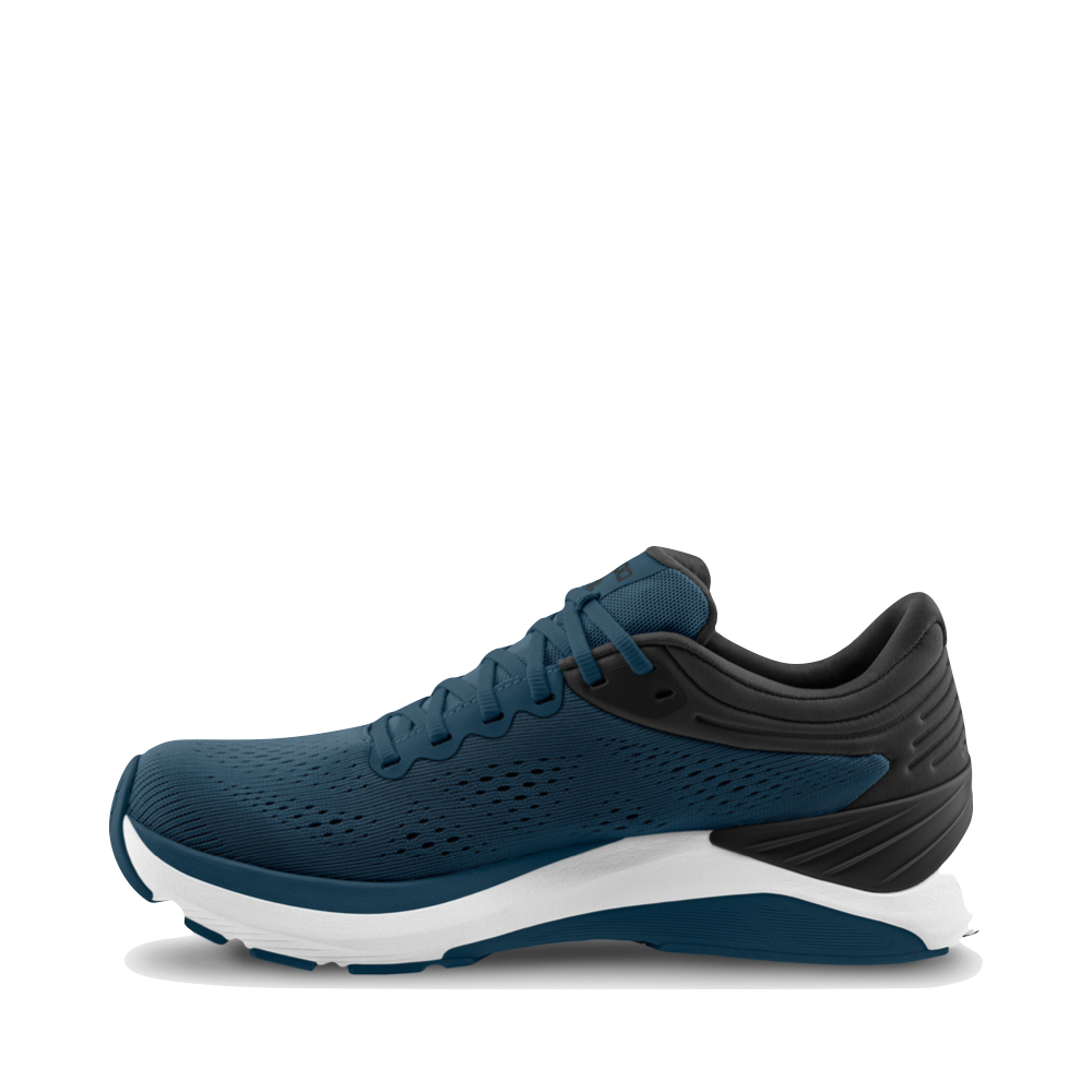 Topo Men's Ultrafly 4 Running Sneaker (Navy/Black)