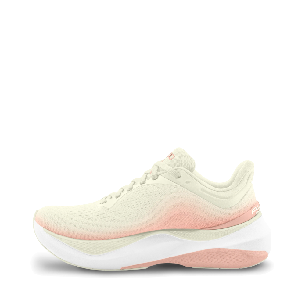 Side (left) view of Topo Aura Sneaker for women.