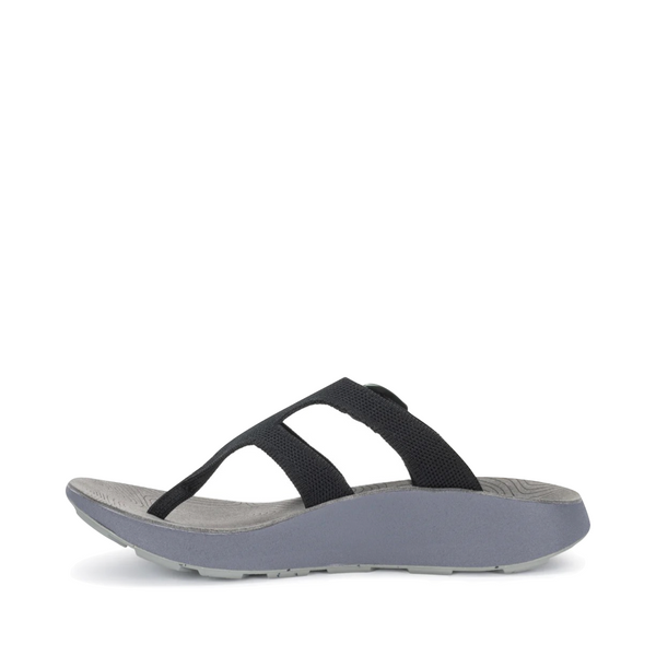 Tread Labs Women's Covelo Slip On Recovery Sandal in Black or Lagoon