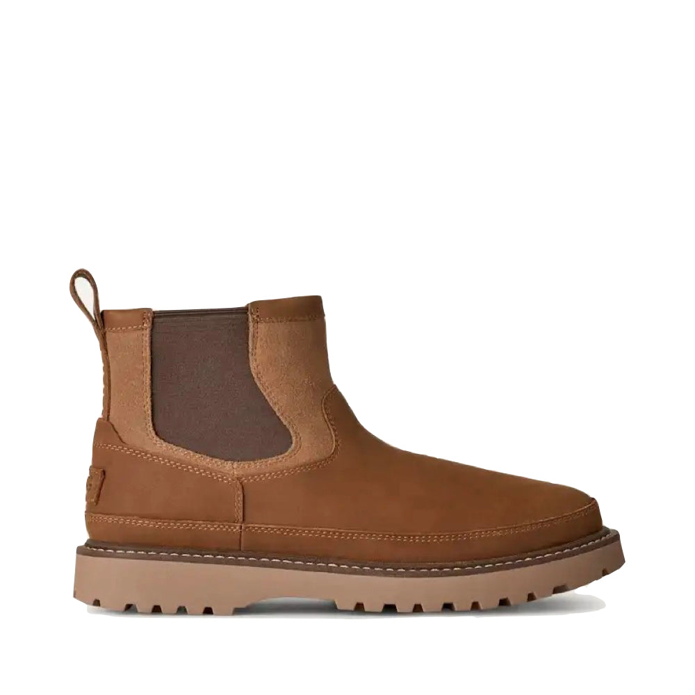 Side (right) view of Ugg Birch Waterproof Chelsea Boot for men.