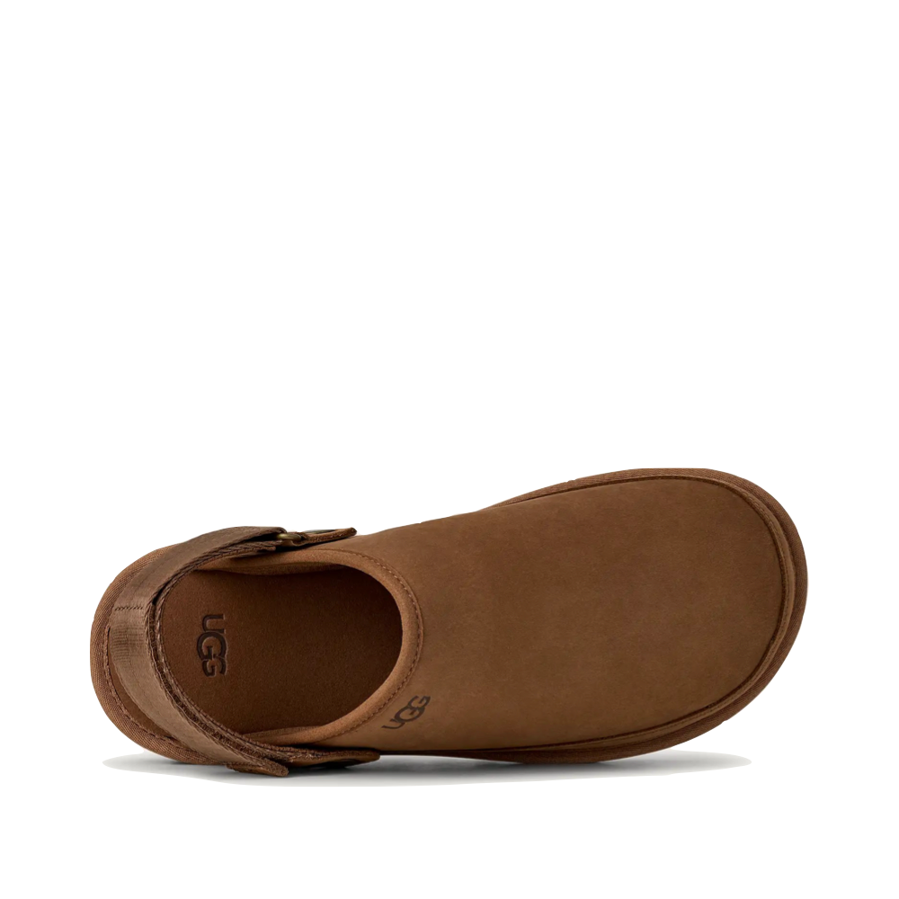Top-down view of UGG Goldencoast Clog 2 Nubuck for men.