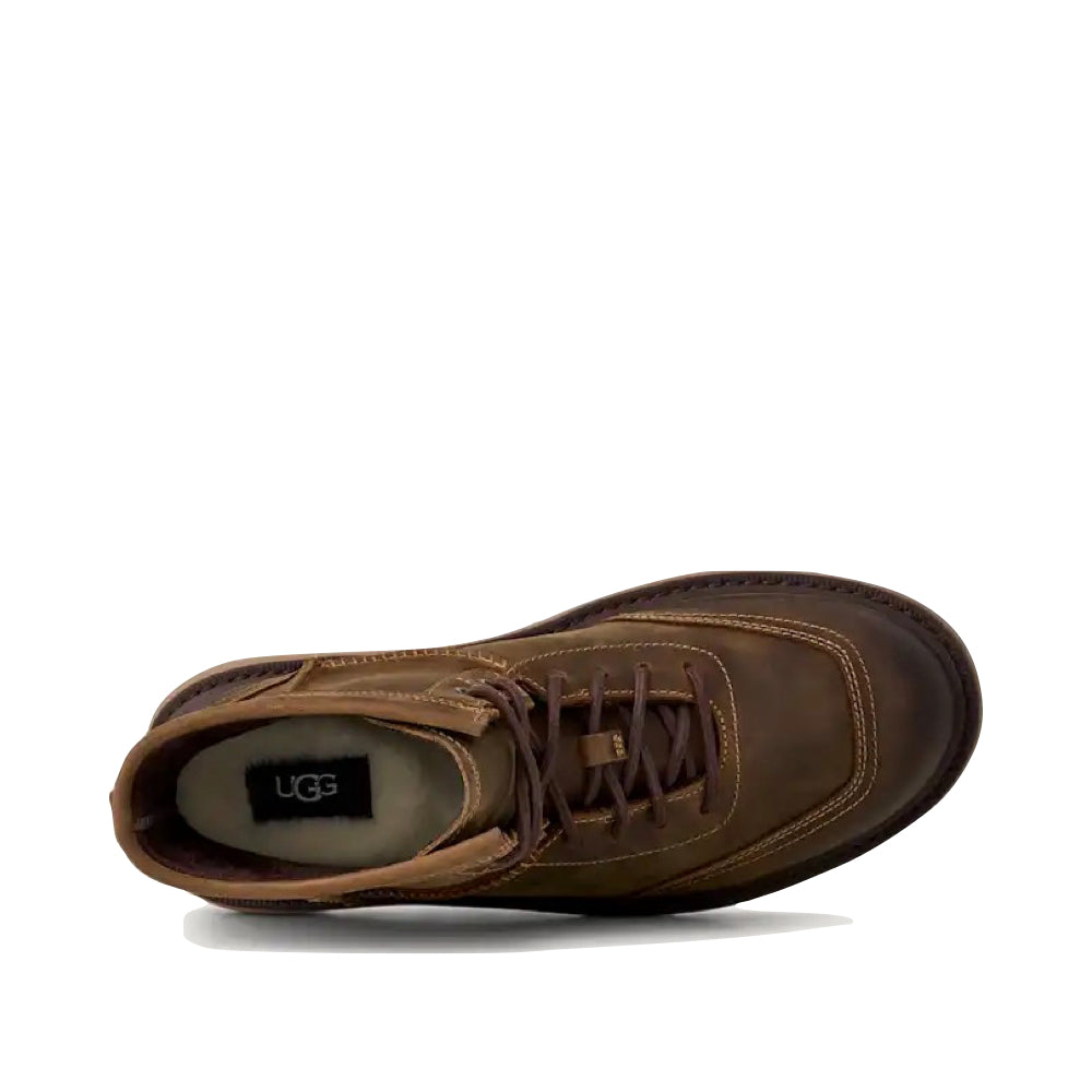 Top-down view of Ugg Idyllwild Waterproof Lace Boot for men.