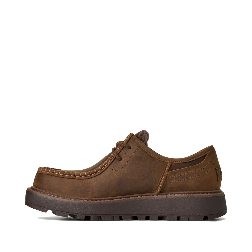 Side (left) view of Ugg Loften Tie Shoe for men.