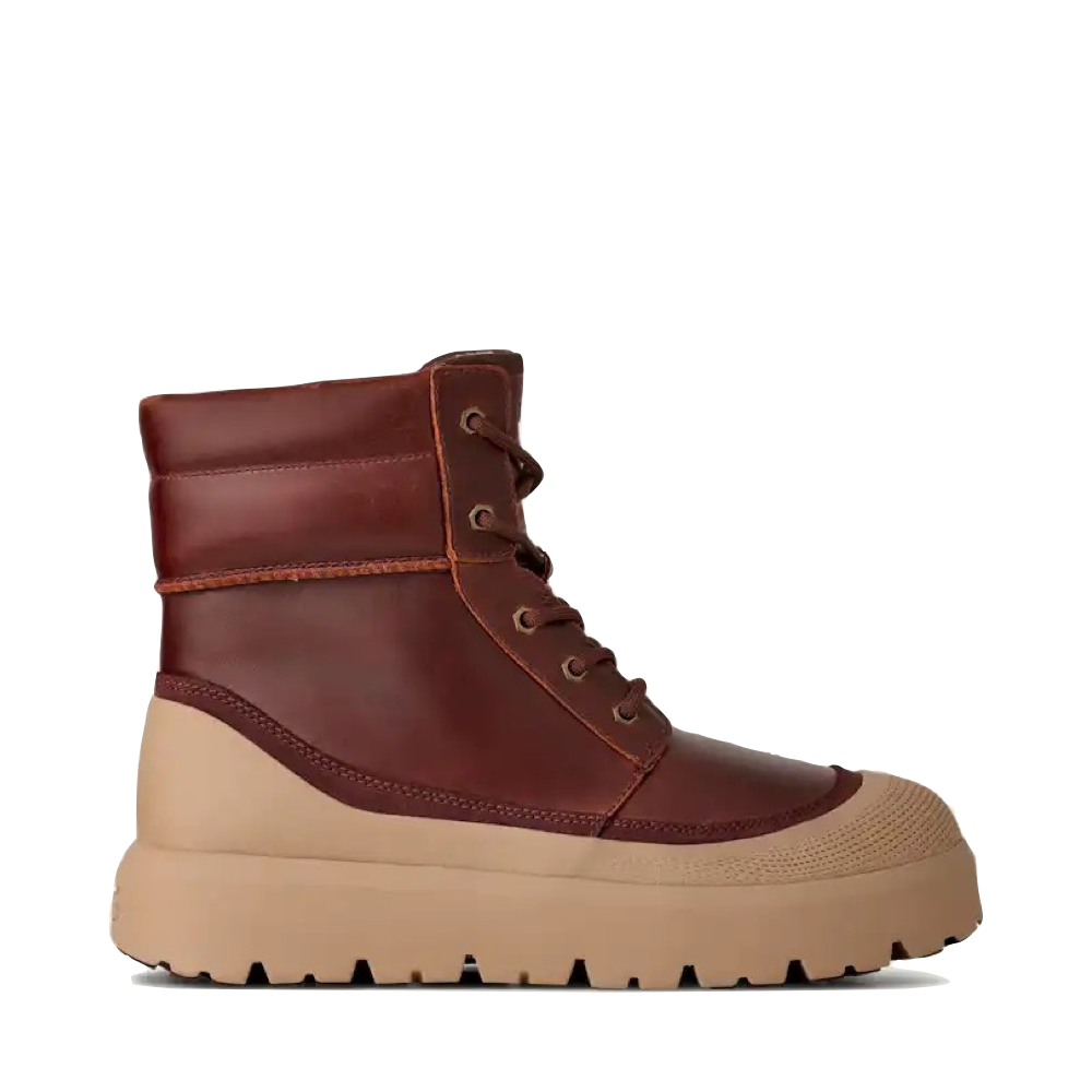 Side (right) view of UGG Neumel High Weather Hybrid Waterproof Boot for men.