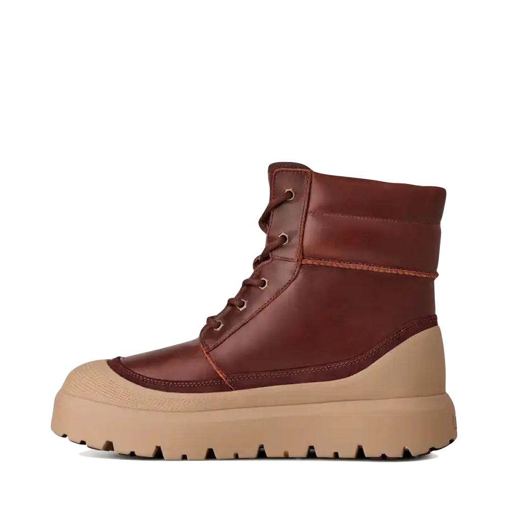 Side (left) view of UGG Neumel High Weather Hybrid Waterproof Boot for men.