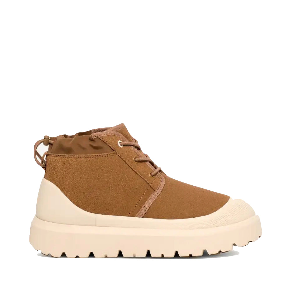 Side (right) view of Ugg Neumel Weather Hybrid Waterproof Lace Boot for men.