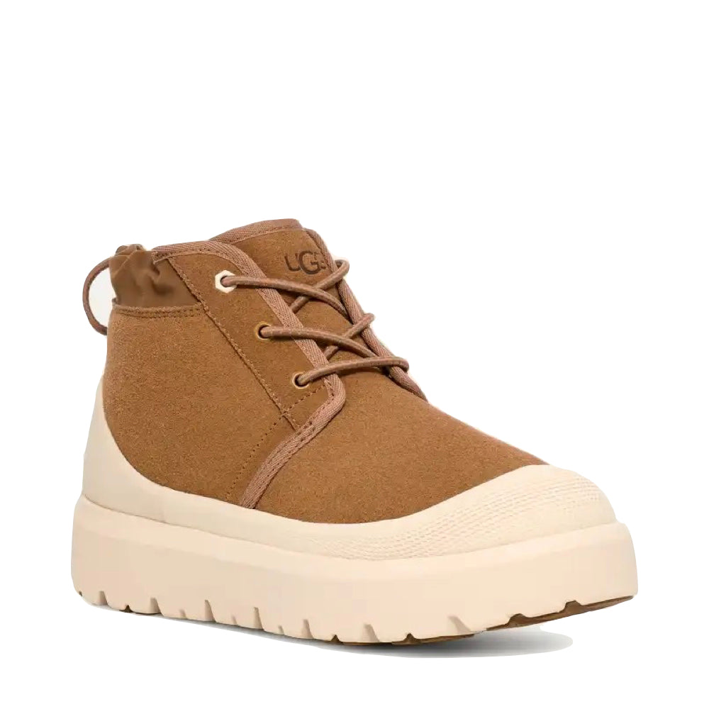Mudguard and Toe view of Ugg Neumel Weather Hybrid Waterproof Lace Boot for men.