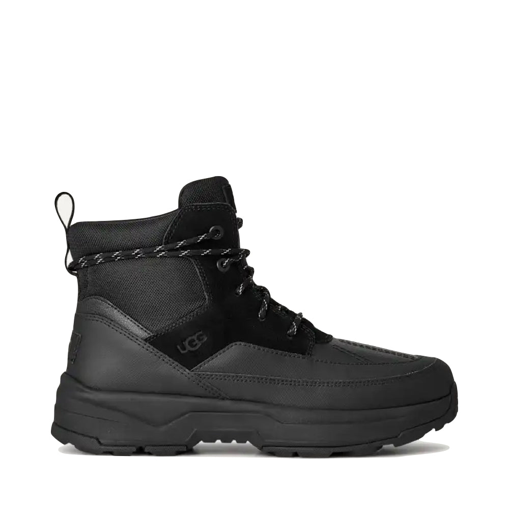 Side (right) view of Ugg Truckee Field Waterproof Lace Boot for men.