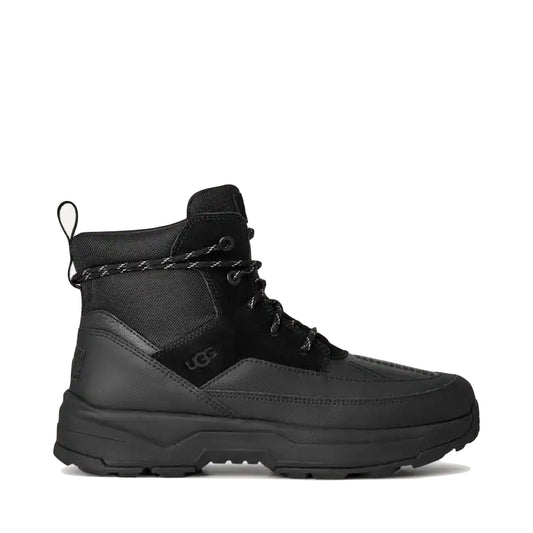 Side (right) view of Ugg Truckee Field Waterproof Lace Boot for men.