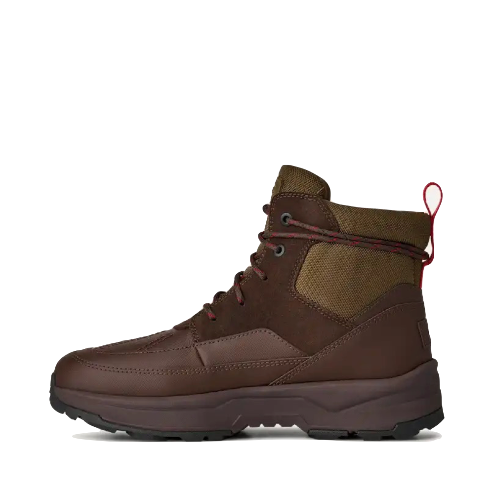 Side (left) view of Ugg Truckee Waterproof Field Boot for men.