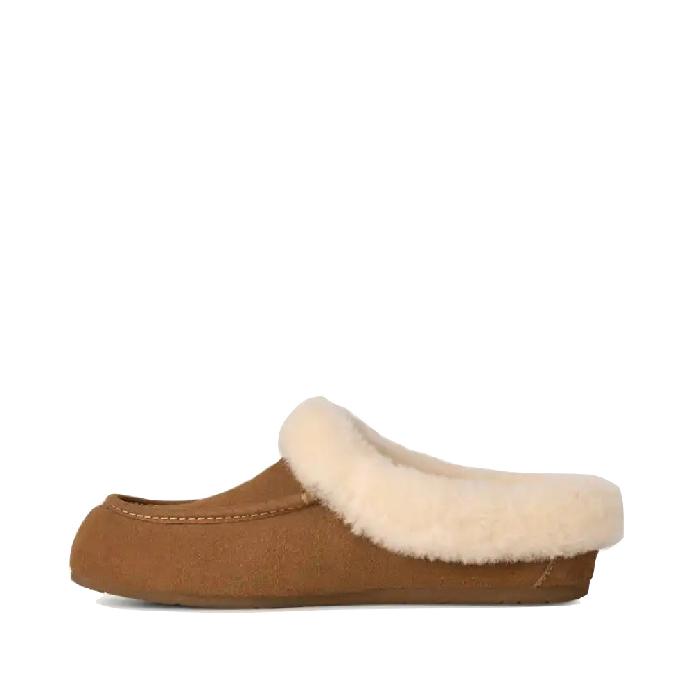 Side (left) view of UGG Ansley Mule Slipper for women.