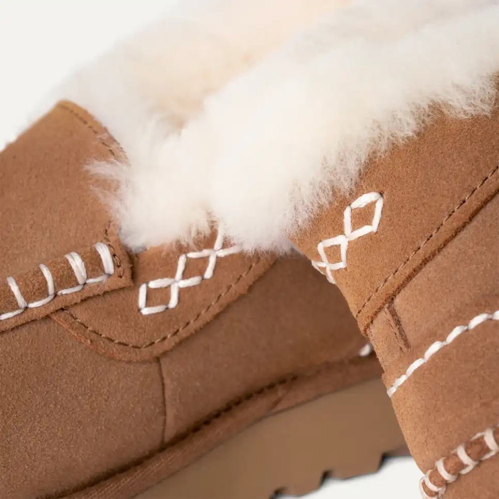 Detail view of Ugg Ansley Parc for women.