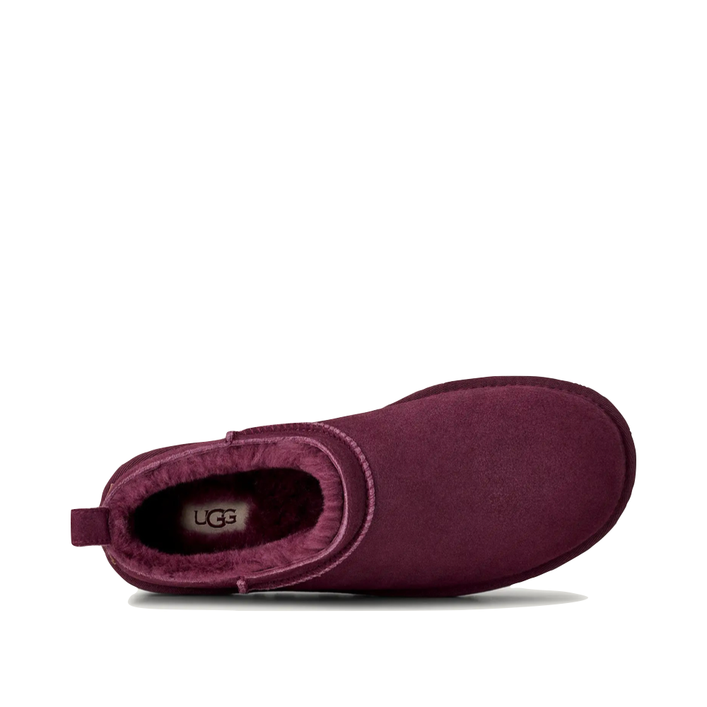 Top-down view of UGG Classic Micro Bootie for women.