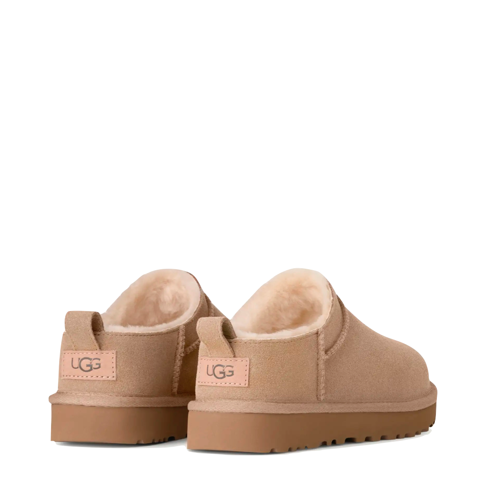Back view of UGG Classic Micro Bootie for women.