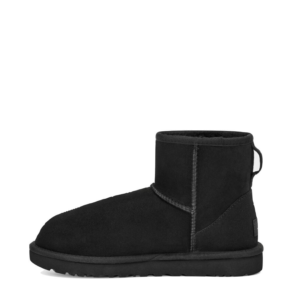 Side (left) view of Ugg Classic Mini 2 Sheepskin Boot for women.