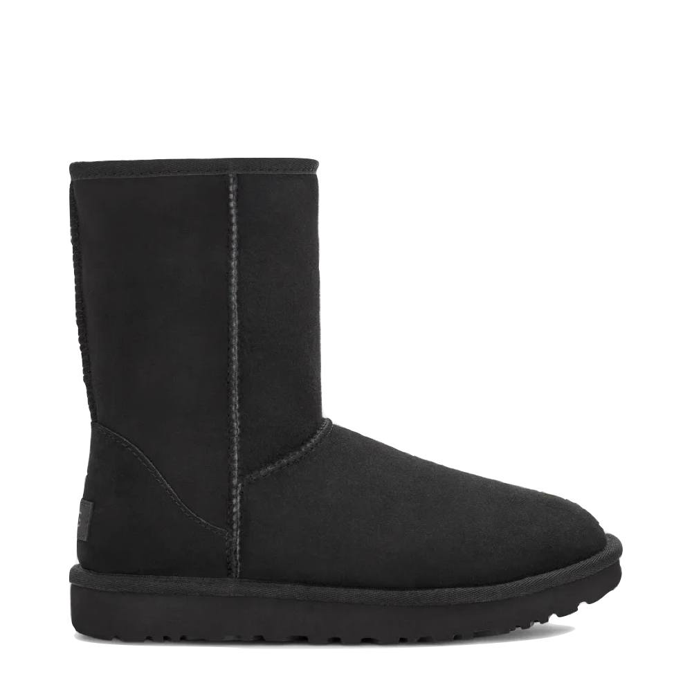 UGG Women's Classic Short II Sheepskin Boot in Black