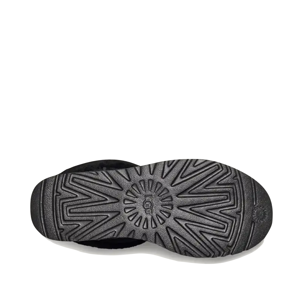 Bottom view of Ugg Classic Ultra Mini Maxi Curly Boot for women.