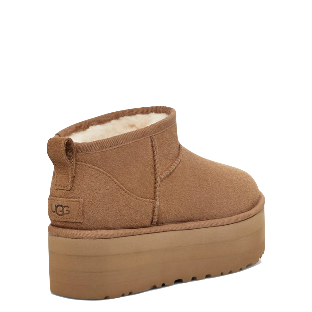 UGG Women's Classic Ultra Mini Platform Boot (Chestnut)