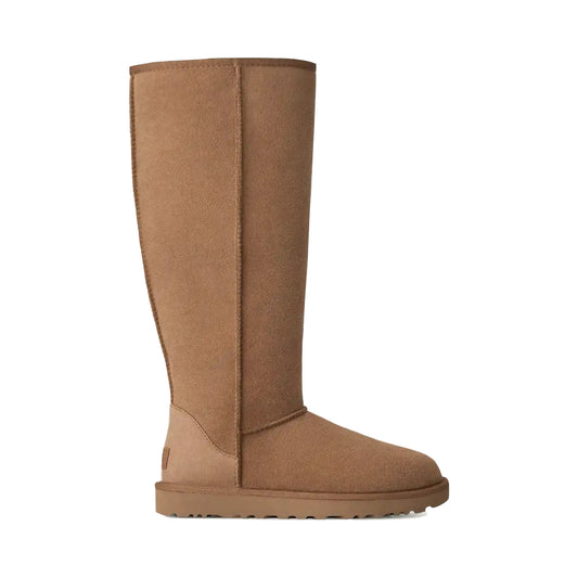 Side (right) view of Ugg Classic Ultra Tall Boot for women.