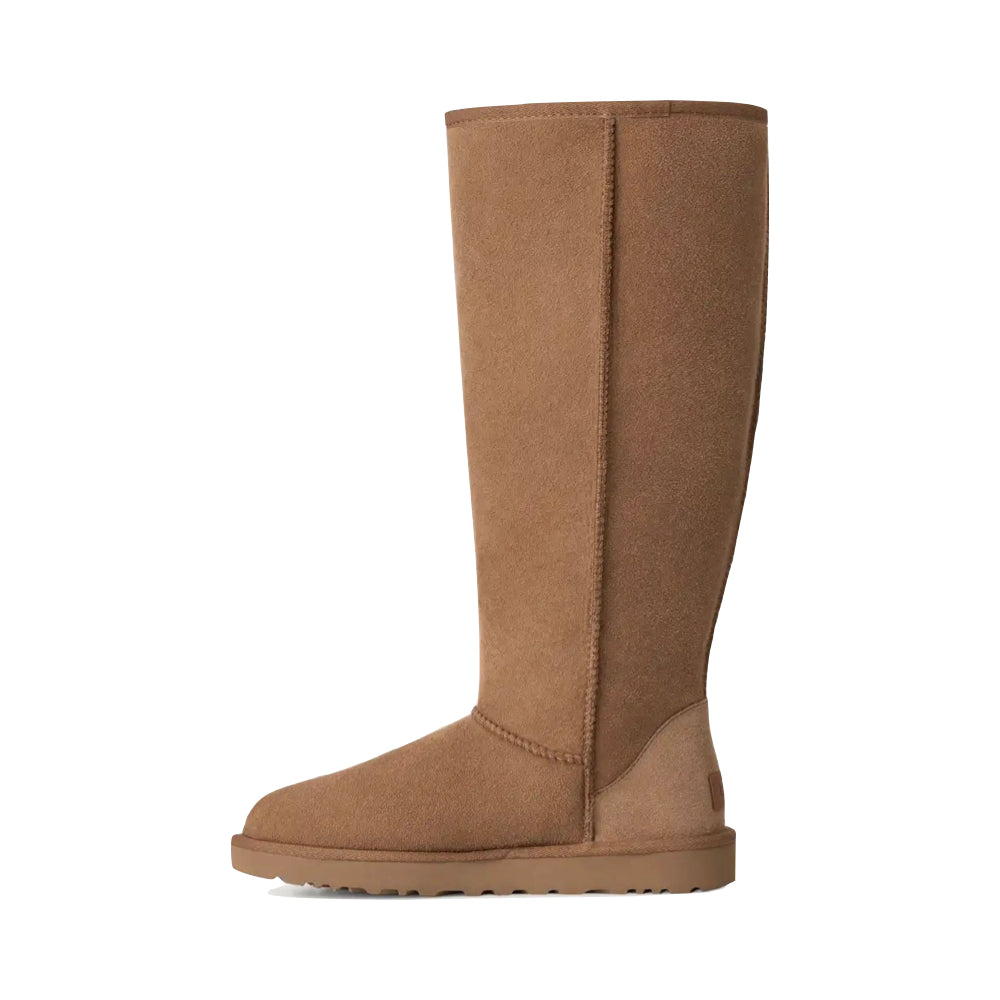Side (left) view of Ugg Classic Ultra Tall Boot for women.